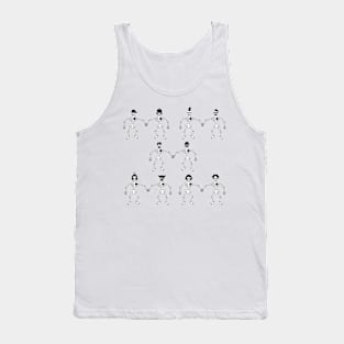 Skeletons in Love Tank Top